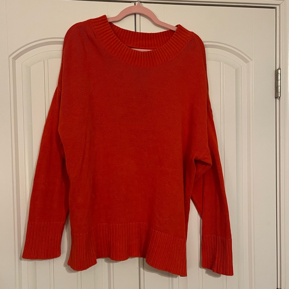 Sonoma Women's Orange Sweater 16-18W
